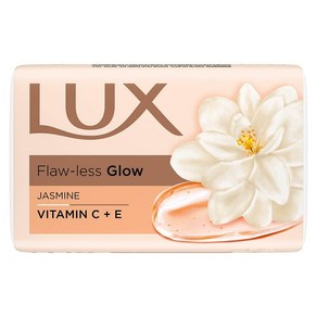 인도정품 Lux 럭스 벨벳 글로우 자스민 & 비타민 E 입욕 비누 팩 3개 빛나는 피부용150g, 150g