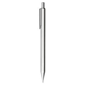 MUJI 무인양품 알루미늄육각샤프펜 심경0.5mm 18616015 실버, 1cm