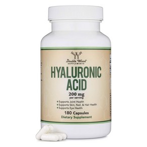 더블우드 Hyaluonic Acid 200mg 캡슐, 1개, 180정