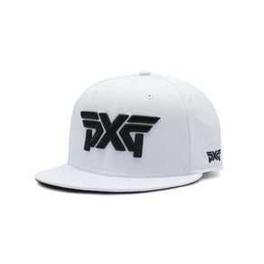 PXG 플랫 볼캡 화이트 22PXG000011-WHT, OS