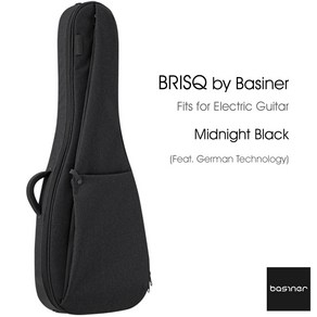 BASINER Bisq 일렉기타 가방 Midnight Black 바시너 일렉기타 케이스, 1개