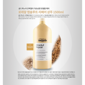 로레알 세리 익스퍼트 앱솔루트 리페어 샴푸 1500ml