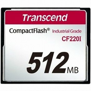 트랜센드 CF카드 산업용 512MB 220I TS512MCF220I, 1개