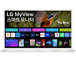 -LG전자- MyView 32SR70U 룸앤스타일 스마트모니터 32인치 IPS 4K UHD WiFi 미러링 리모컨 WebOS 스피커내장