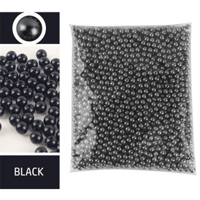 플라스틱 4mm 5mm 12mm ABS 진주 6mm 손 구슬 모양 10mm 생산 8mm 3mm 공간 둥근 DIY 납땜, 6mm 200pcs, black 19, 200개