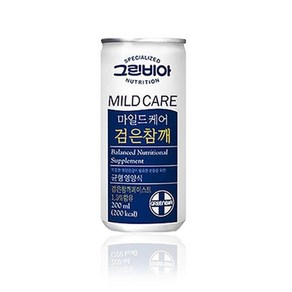 그린비아 마일드케어 검은참깨 200ml 10캔X048Gf, 10개