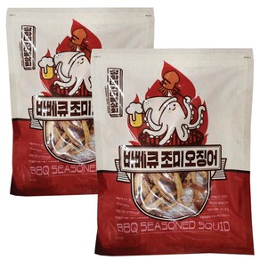 바베큐 조미오징어, 300g, 2개