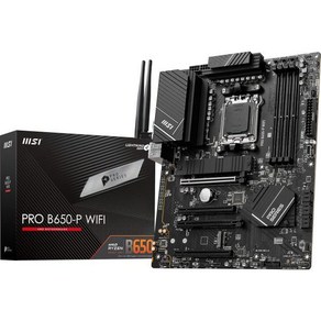 MSI MAG B650 토마호크 WiFi 게이밍 마더보드AMD Ryzen 900080007000 시리즈 프로세서 AM5 DDR5 PCIe 4.0 M.2 SATA 6Gbs USB, ATX_PRO B650-P WIFI, 1개