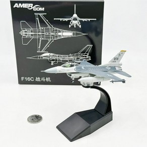 다이캐스트 F-16 F16 F-16C 전투기 USAF 금속 비행기 모형 수집용 장난감 1/100 스케일