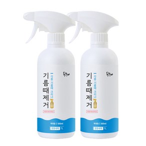 몽블 강력한 기름때제거 500ml+500ml, 1세트, 1000ml