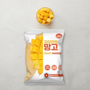 베리필드 냉동 아이스 자이언트 망고 1kg(베트남산), 1개