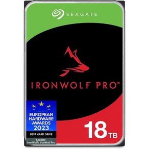 하드디스크 씨게이트 아이언울프 프로 18TB NAS HDD ST18000NE000 SATA 6Gbs 3.5인치새로고침