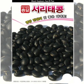 서리태콩씨앗 1kg 검은콩씨 종자 대용량, 1개