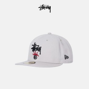 STUSSY x NEWERA 입체 자수 야구모자 남녀공용 피크캡