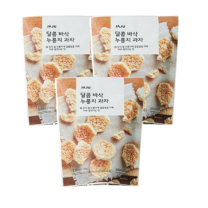 [JAJU/자주] 달콤바삭 누룽지과자 60g