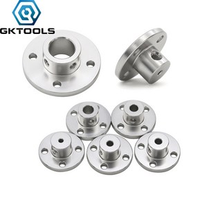 GKTOOLS 알루미늄 리지드 플랜지 커플링 모터 가이드 샤프트 커플러 8mm 커넥터 2mm 3/3.17mm 4mm 5mm 6/6.35mm 7mm 8mm 10mm, 1) 2mm, 1개