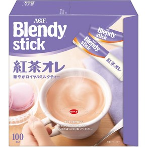 AGF Blendy 블랜디 스틱 로얄 밀크티 100개