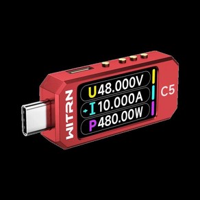 WITRN C5 테스터 USB 전압 계량기 28V PD3.1 고속 충전 EPR 노화 감지, [01] 228 ed 20bit, 1개