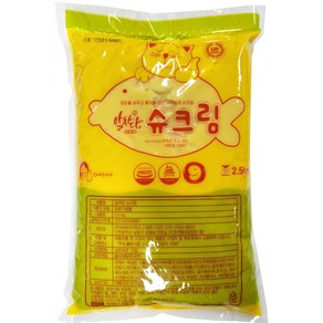 알차당 슈크림 2.5kg, 4개