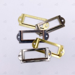 서랍 명함 클립 1P 60x24mm 사물함 문서 명찰 분류 표식 끼우는 캐비닛 정리 위치, C_백색
