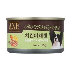 ANF 강아지 24개 1박스 캔, 1팩, 치킨야채