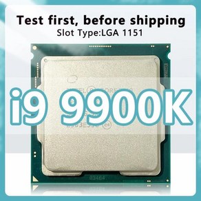 Z390 마더보드용 코어 i9-9900K CPU 3.6GHz 16MB 95W 8 16 스레드 14nm 새로운 9 세대 LGA1151 i9, 한개옵션0