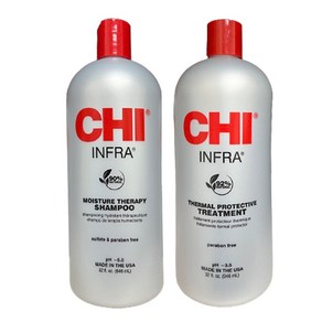 CHI 인프라샴푸 946ml + 트리트먼트 946ml 세트, 1개