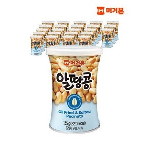 하프클럽머거본견과류 알땅콩 135g x24캔, 24개