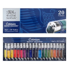 [WINSOR&NEWTON] 코트만 수채물감 8ml x 20색