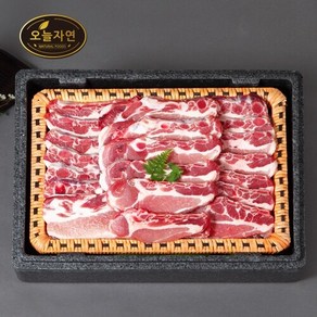 [오늘자연] 한돈 명품 LA 갈비세트 3kg, 1개