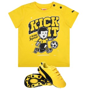 푸마 PUMA Cib Pack Baby Set T-Shit + Shoes 355988 출산 선물세트