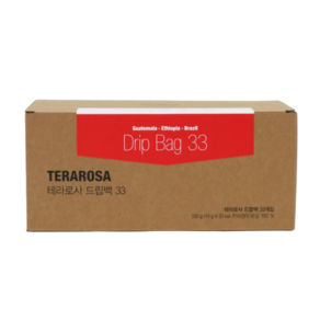 테라로사 드립백 커피, 10g, 33개입, 1개