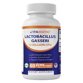 비타매틱 락토바실러스 Gassei 120억 CFU DR 하이프로멜로즈 캡슐, 1개, 60정