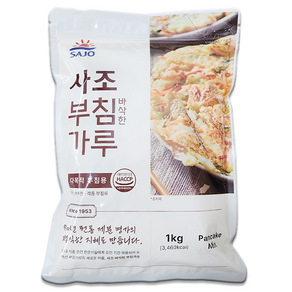 사조 맥선 바삭한 부침가루 1kg 동아원, 10개