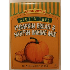 Tade Joe's GLUTEN FREE Pumpkin Bead & Muffin Baking Mix ( Tade Joe's 프리 호박빵 & 머핀 베이킹 믹스(2팩), 1개, 476.27g