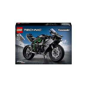 레고 테크닉 42170 Kawasaki Ninja H2R 모터사이클, 혼합 색상, 1개