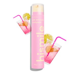 호주 하이스마일 치약 핑크 레몬에이드맛 Hismile Toothpaste Pink Lemonade, 1개, 60g