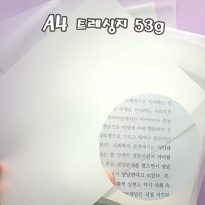 희망노트사 투명 트레싱지