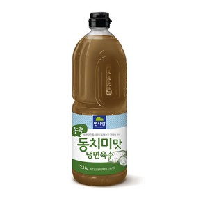 면사랑 농축 동치미맛냉면육수 2.1kg 6개 1박스