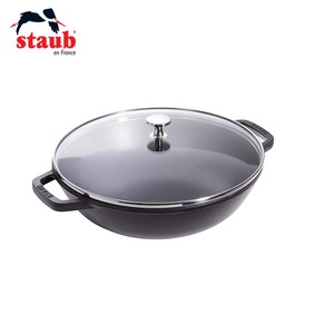 STAUB 스타우브 스몰웍 30cm 스몰팬 독일직배송, 블랙