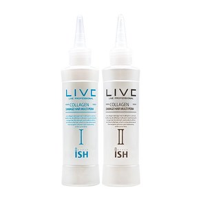 라이브 콜라겐 데미지 헤어 멀티펌 150ml 손상모발 셀프파마, 1개
