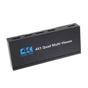 OU555 Coms 4x1 HDMI 화면분할기 멀티뷰어 / 4K30Hz HDCP / 4개 기기를 하나의 TV 모니터 분할 출력