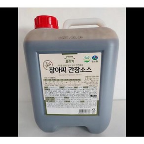 장아찌간장소스 참고을 9.5KG, 1개, 9.5L