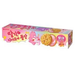 롯데푸드 롯샌 딸기요거트, 105g, 6개