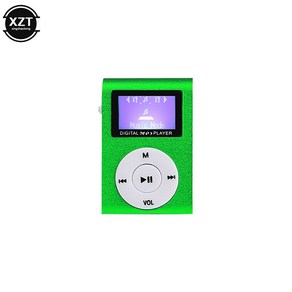 미니 휴대용 메탈 클립 MP3 음악 플레이어 워크맨