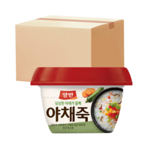 양반 야채죽, 287.5g, 24개