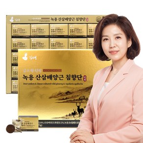 [김소형원방] 녹용 산삼 배양근 침향단 100환 쇼핑백 포함, 3.75g, 100개