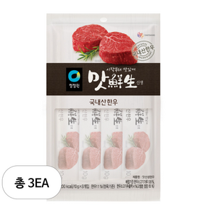 청정원 맛선생 멸치 국물내기 티백 80g X 3개