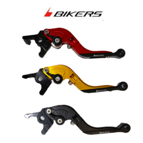 바이커즈 BIKERS NMAX125 155 폴딩 브레이크 레버 6단조절식 클러치 레버, 금색(GOLD), 1개