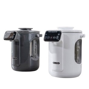 마이어 스마트 헬씨포트, 1개, 3L, 화이트 본품+미세스테인리스 차망+레시피북